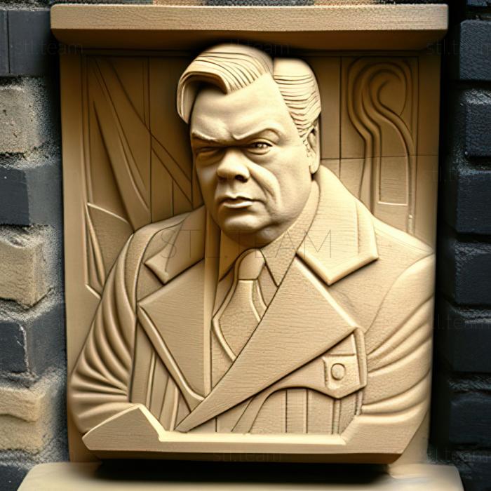 3D model Harry Lime The Third Man Orson Welles (STL)